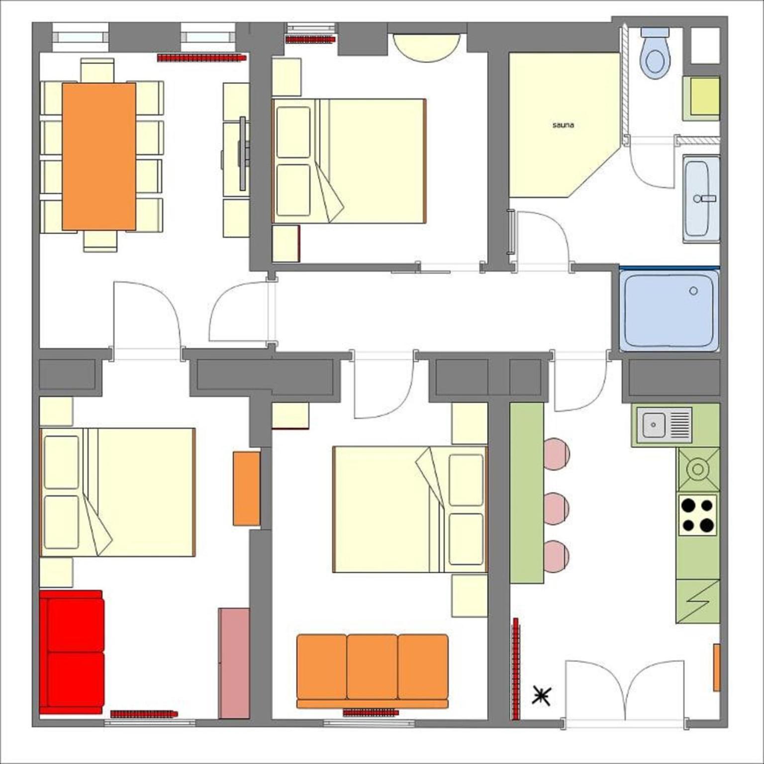 Brooklyn Sauna Apt By Ruterra Prague Exterior photo